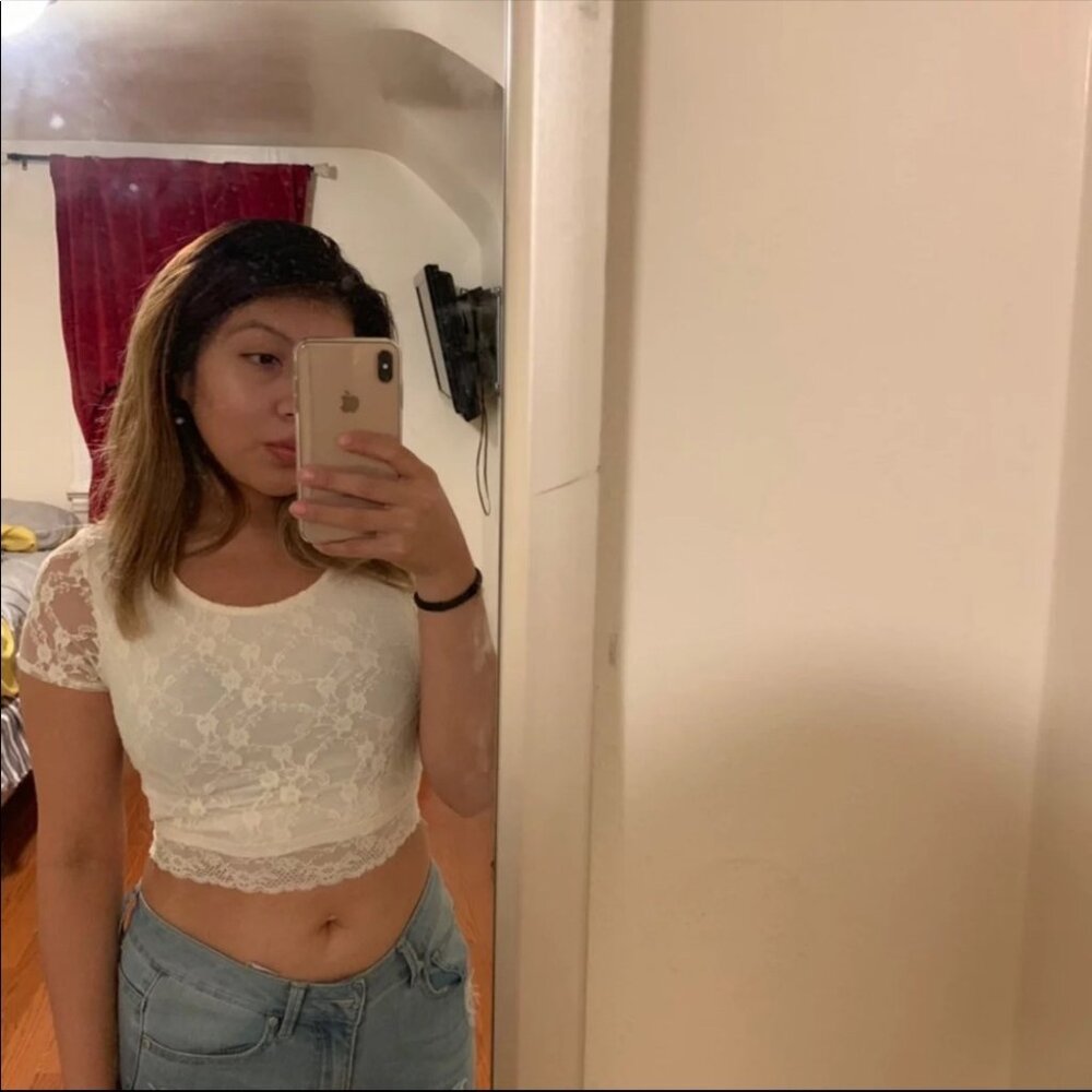 Garage crop top